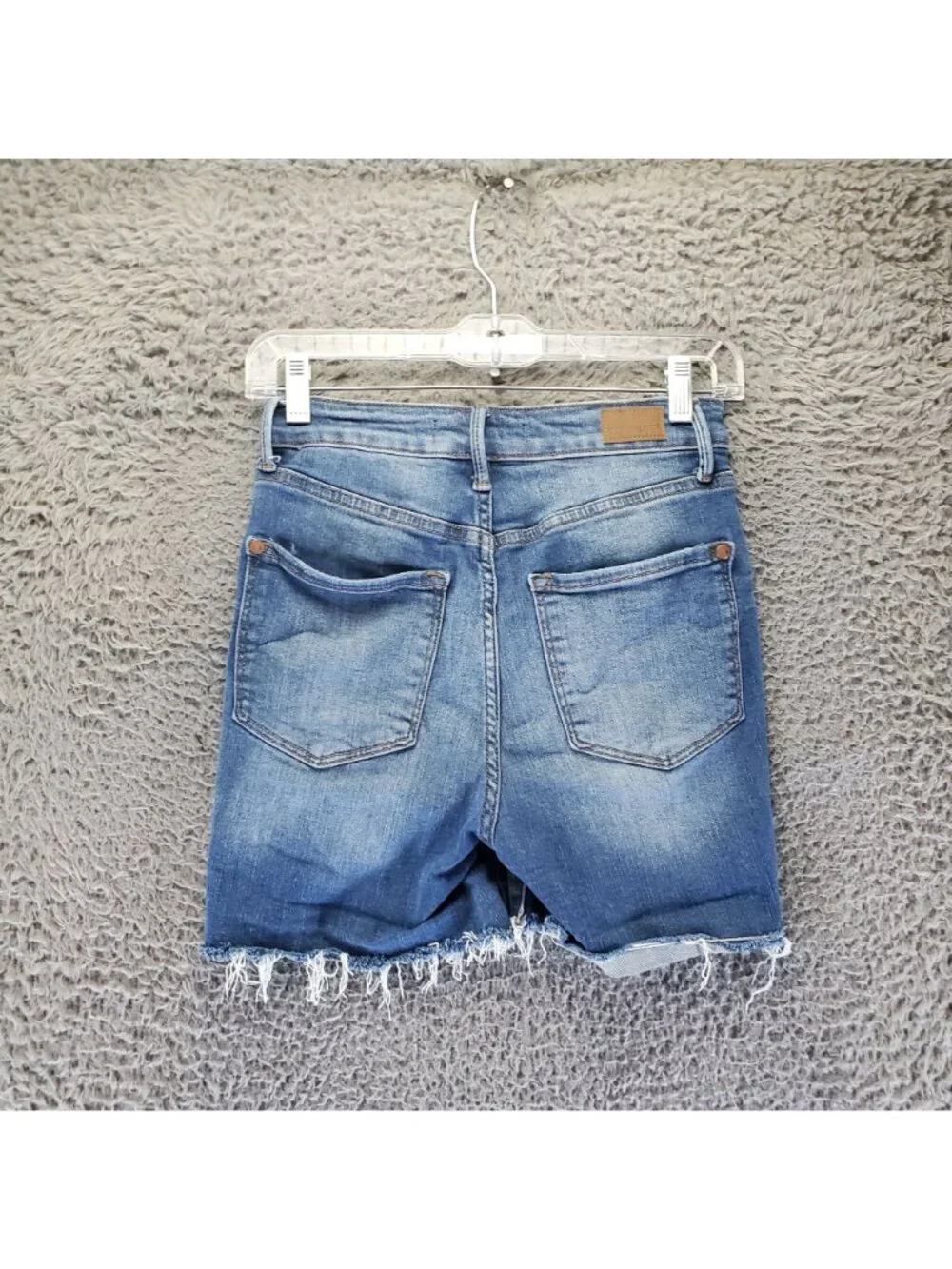 Judy Blue Shorts Womens Small Blue Cutoff Denim Jorts *Read*